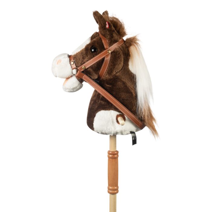 HKM Steckenpferd "Bella" Braun/Weiß