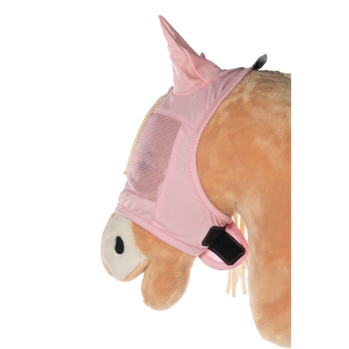 Fliegenschutzmaske Rosa - HKM Hobby Horsing