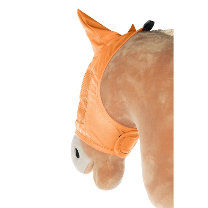 Fliegenschutzmaske Orange - HKM Hobby Horsing