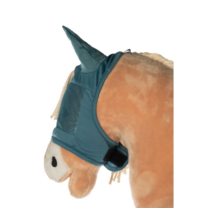 Fliegenschutzmaske Türkis - HKM Hobby Horsing