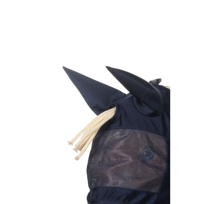 Fliegenschutzmaske Dunkelblau - HKM Hobby Horsing