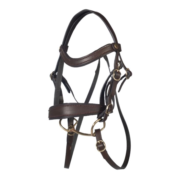 HKM Trense Basic Braun