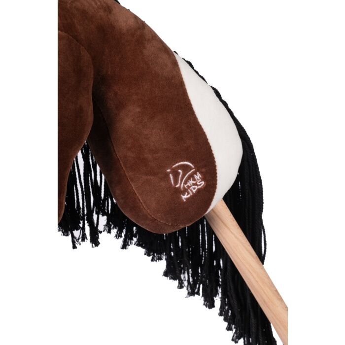 HKM Hobby Horse - Professional Slim Line Braun/Weiß