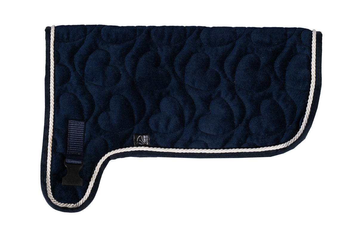 HKM Hobby Horse Decke Velvet Dunkelblau