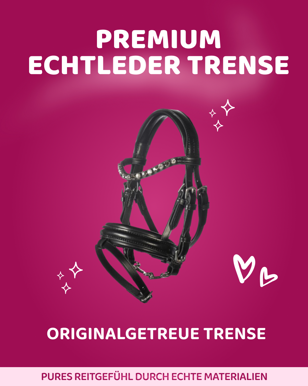 HKM Premium Zubehör Set - Beige