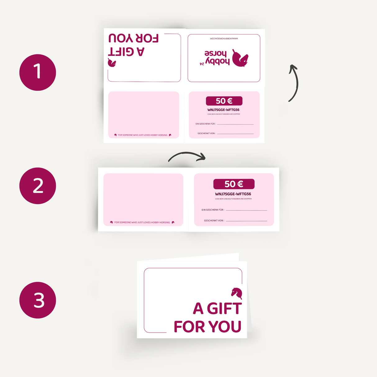 HobbyHorse24.com Geschenkgutschein