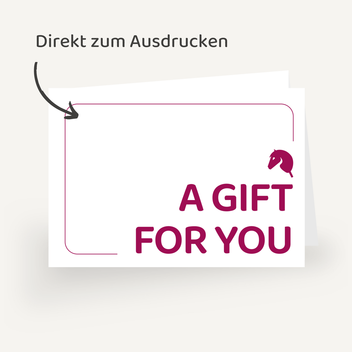 HobbyHorse24.com Geschenkgutschein