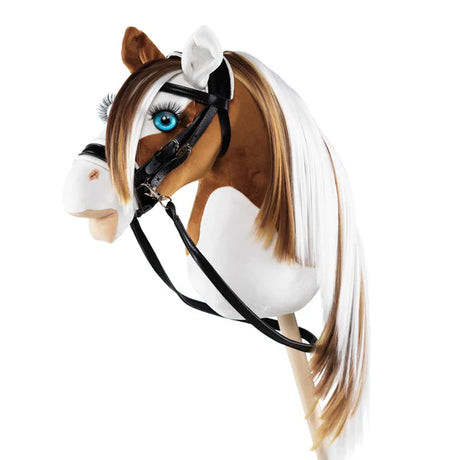 Panduro verstellbare Hobby Horse Trense - Schwarz