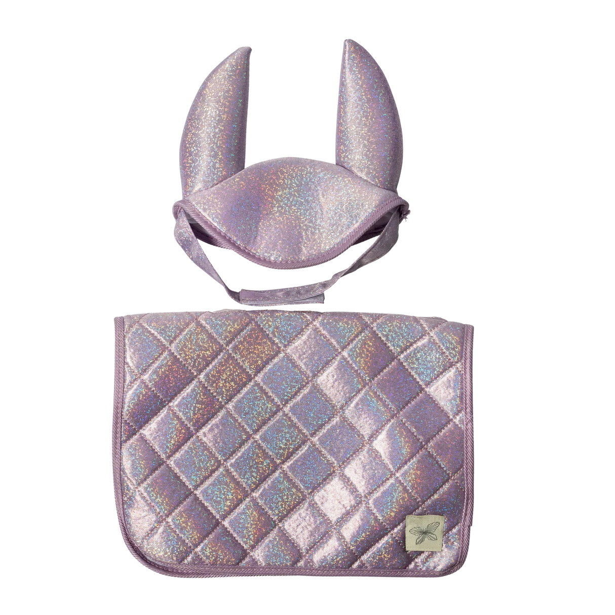 ByAstrup Satteldecke und Fliegenhaube Set Lila