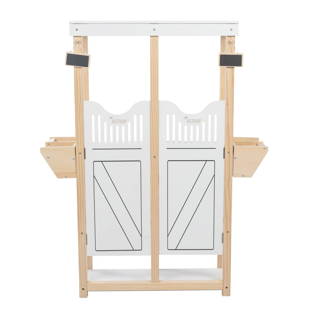 ByAstrup Premium Hobby Horse Stall für 2 Pferde