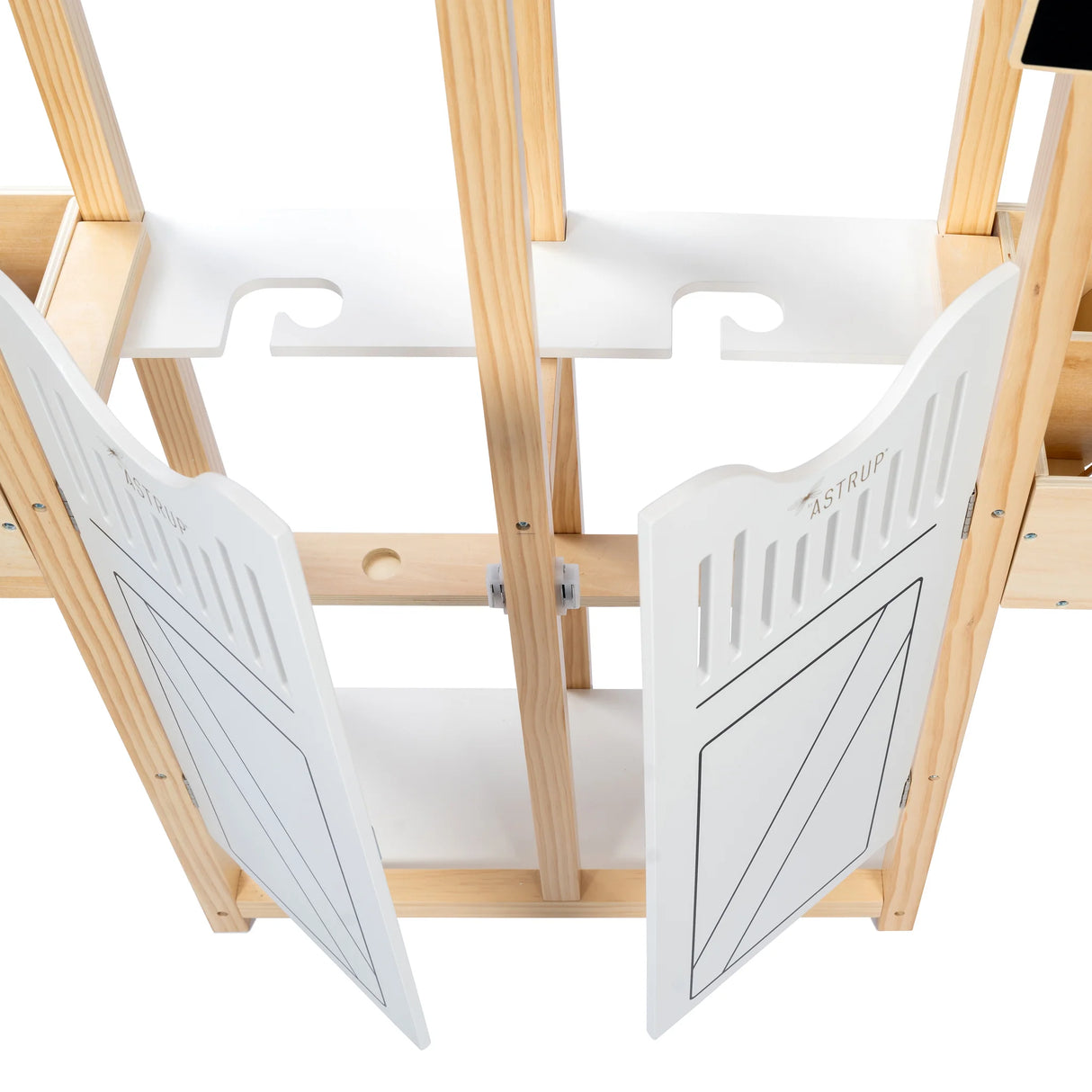 ByAstrup Premium Hobby Horse Stall für 2 Pferde