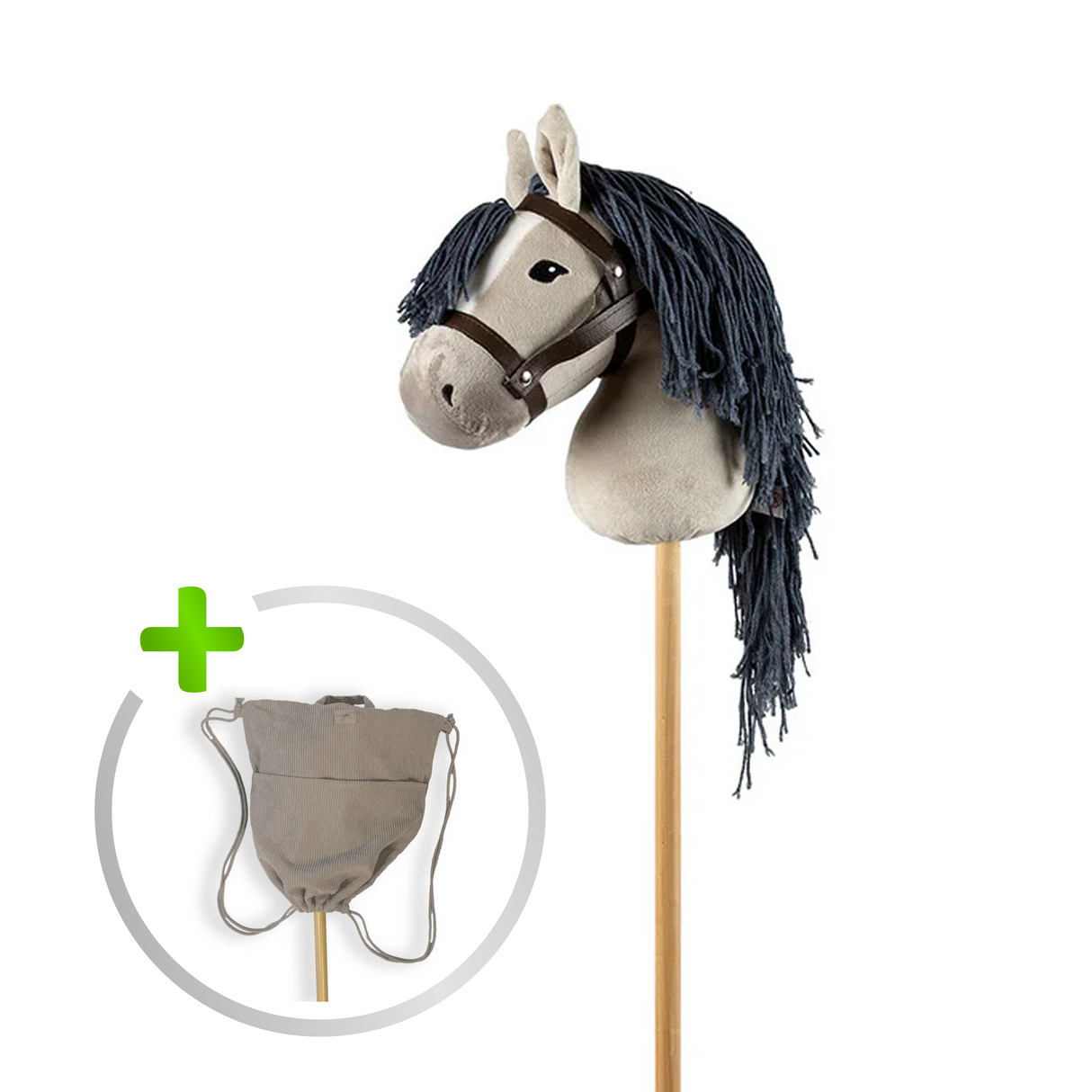 ByAstrup Hobby Horse helles Grau