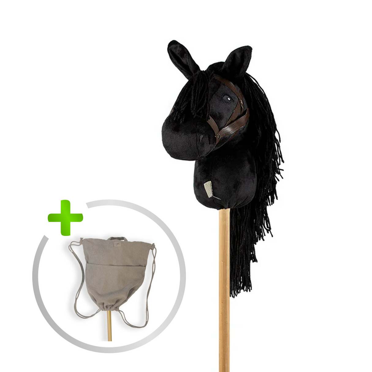 ByAstrup Hobby Horse in Schwarz