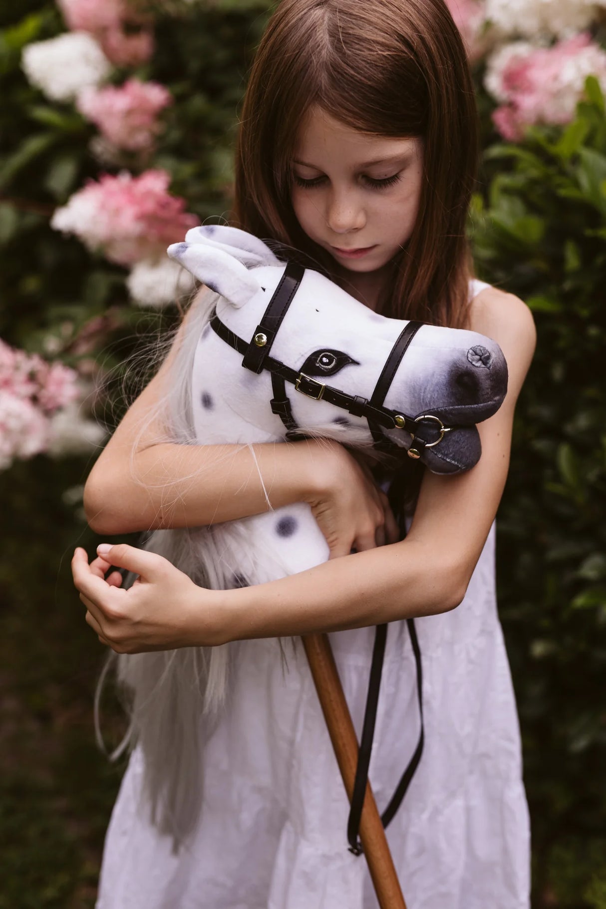 ByAstrup Hobby Horse weiß gescheckt "Magic"