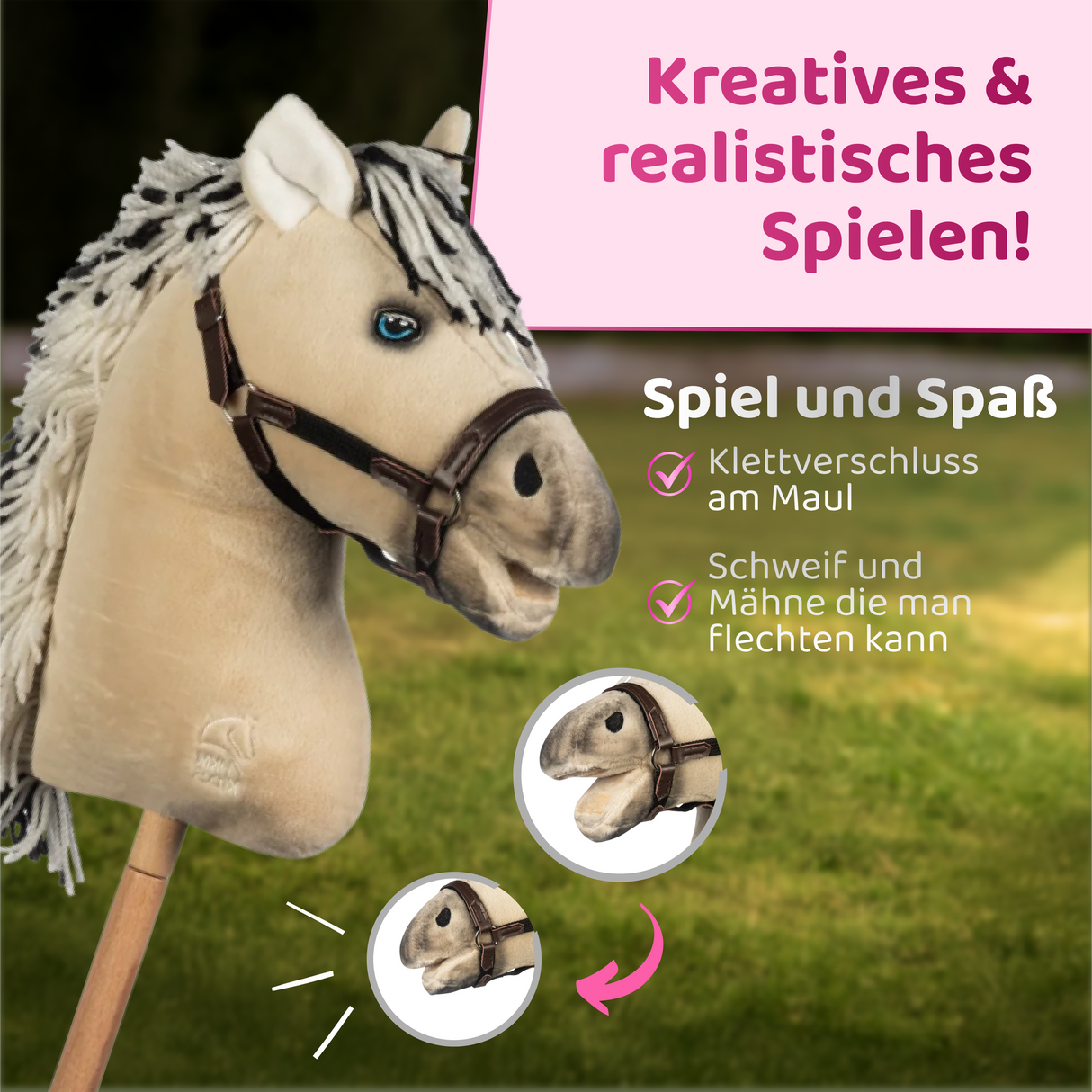 HKM Premium Hobby Horse Norweger