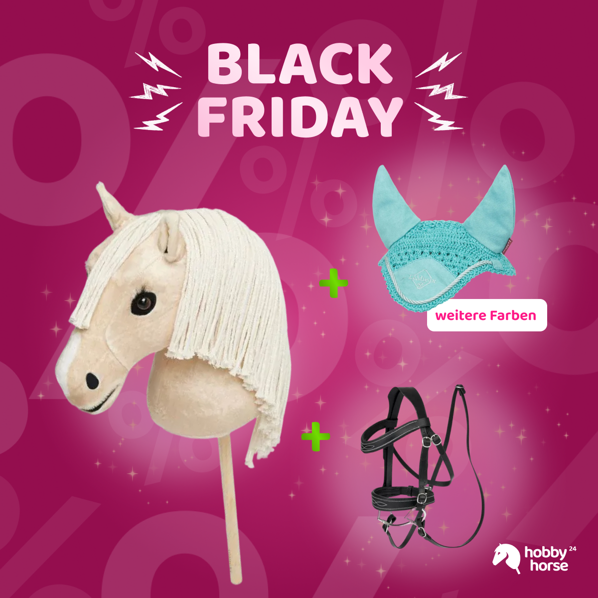 BLACK FRIDAY Lemieux Hobby Horse Bundle Beige