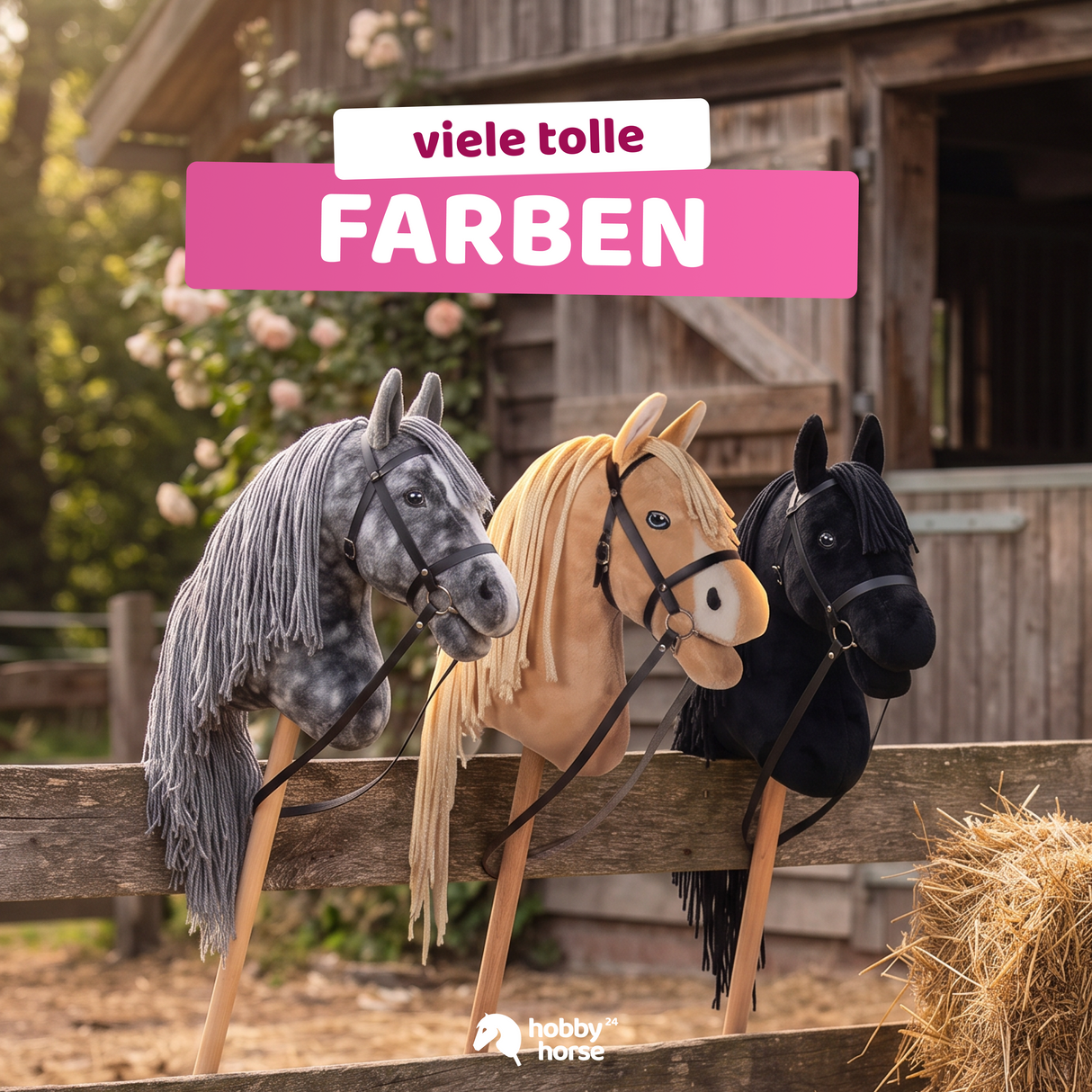 HKM Hobby Horse Grau