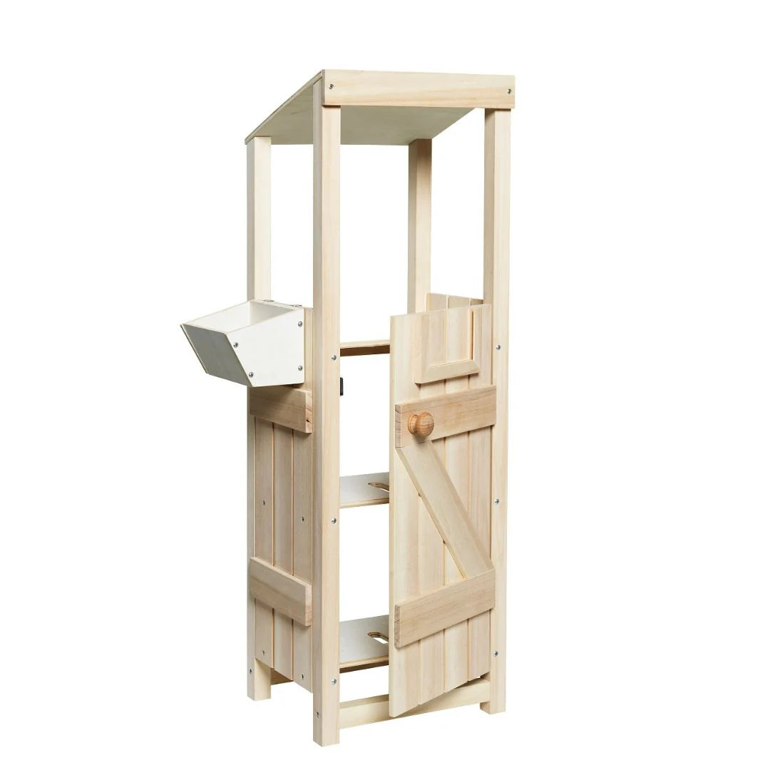 Panduro Hobby Horse Stall für 2 Pferde unbemalt