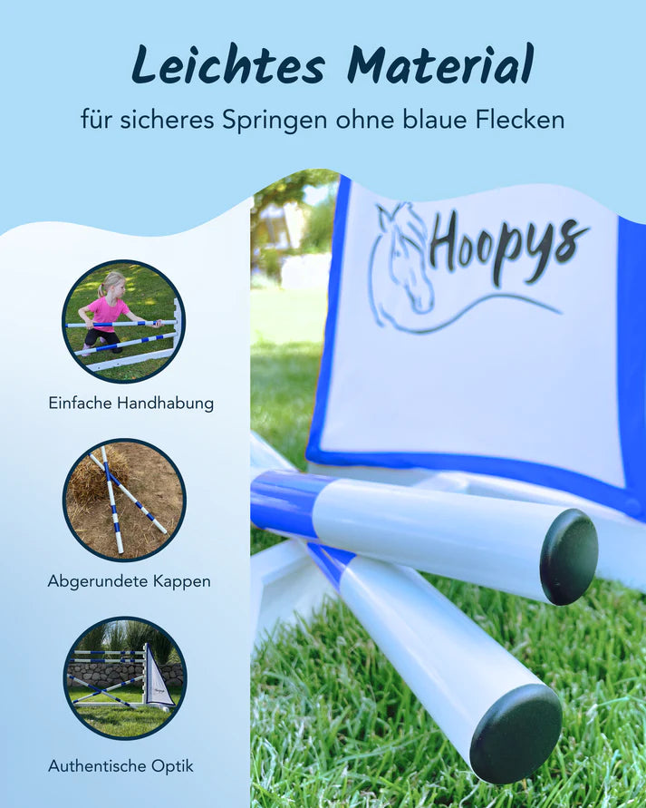 Hoopys Hindernis- und Trabstangen