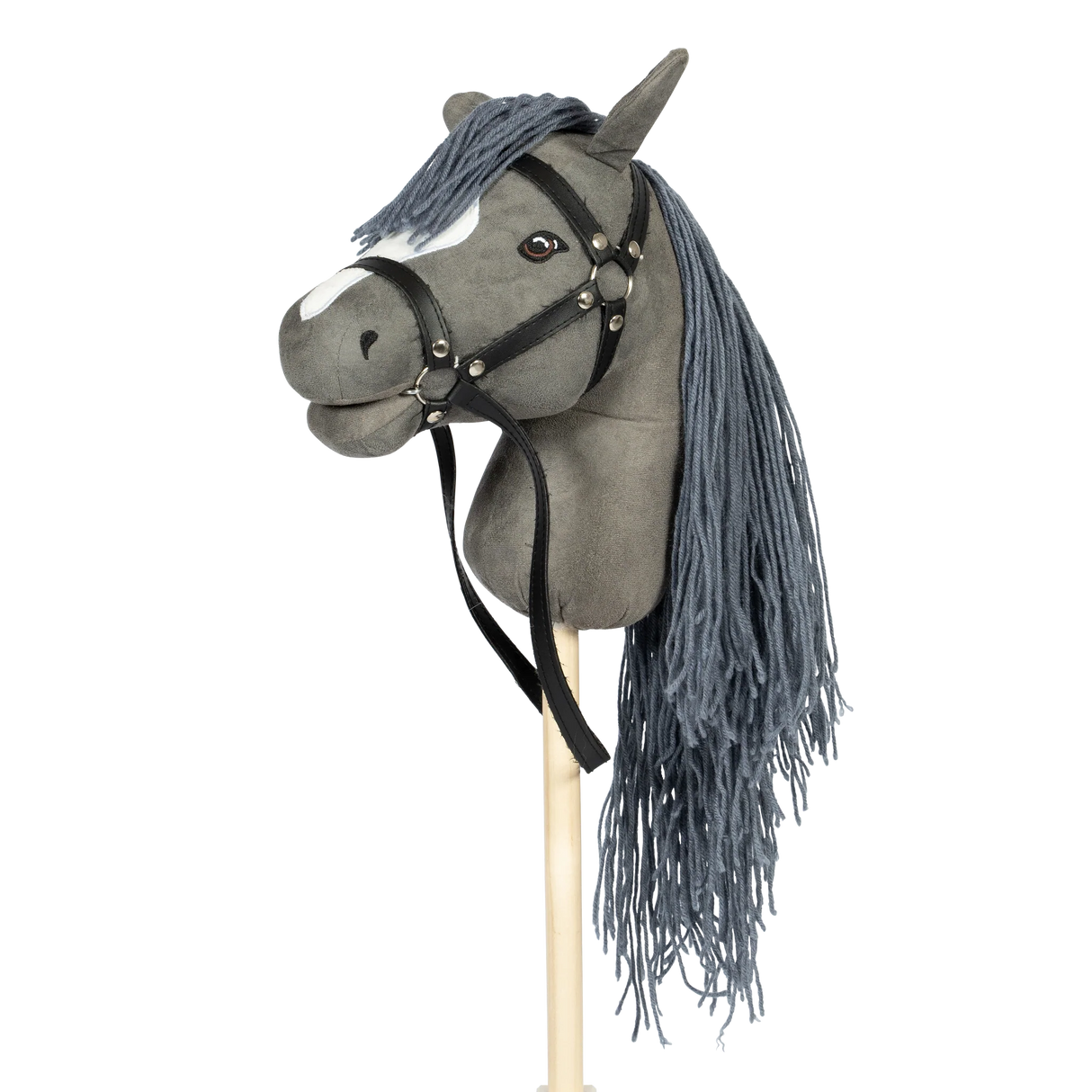 ByAstrup Hobby Horse Bundle - Pferd, Satteldecke, Fliegenhaube & Hindernis