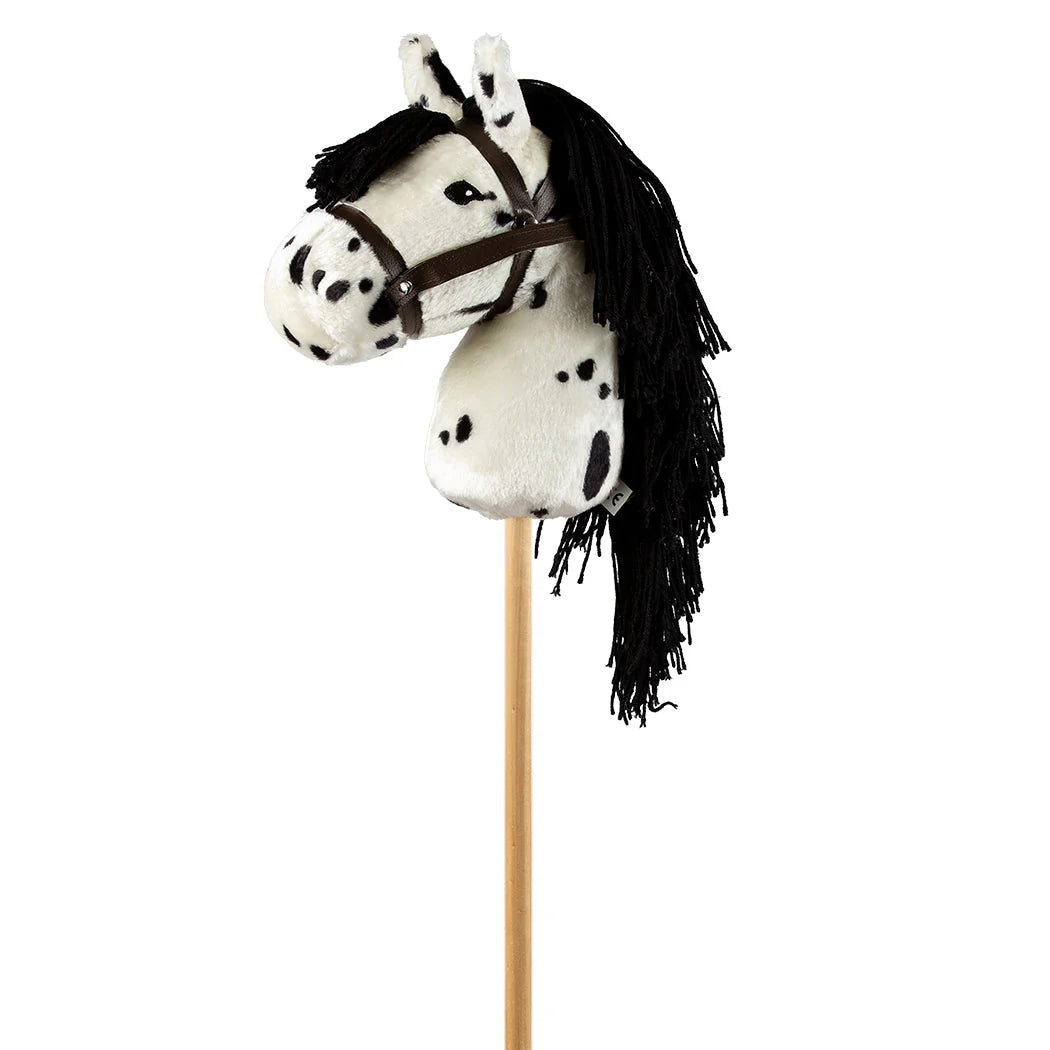 ByAstrup Hobby Horse Weiß gescheckt