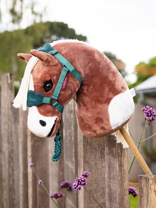 LeMieux Hobby Horse Braun-Weiß "Flash"