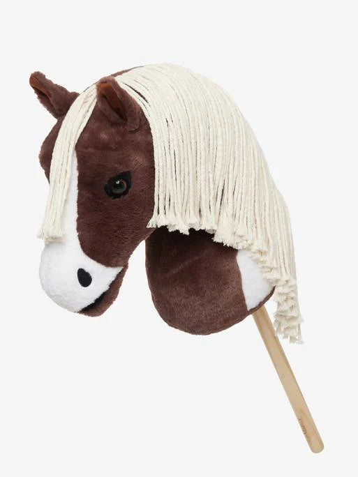 LeMieux Hobby Horse Braun-Weiß "Flash"