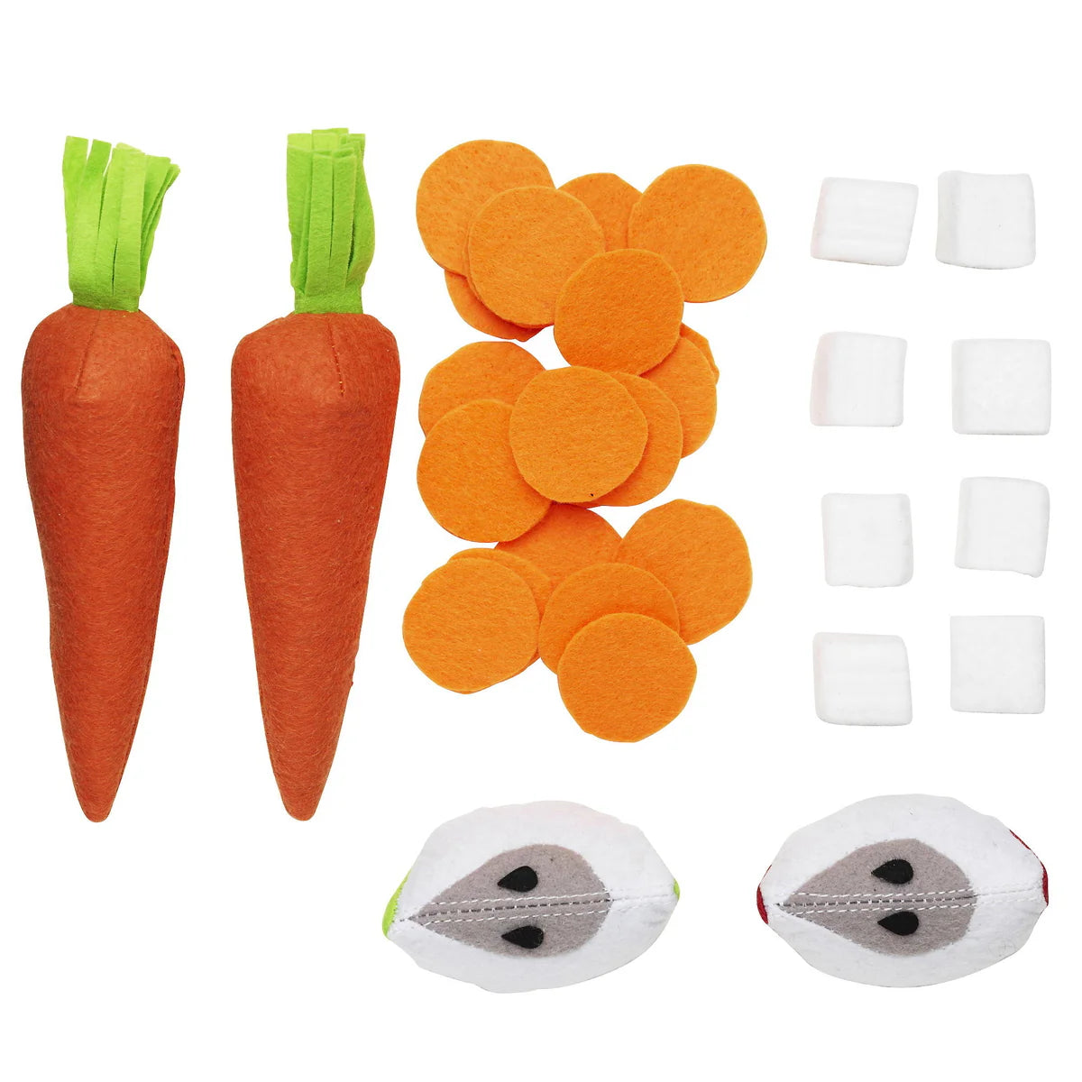 Panduro Hobby Horse - Friandises Réalistes Pour Cheval De Bâton : Carottes, Pommes Et Sucres Pour Jeux Et Entraînement