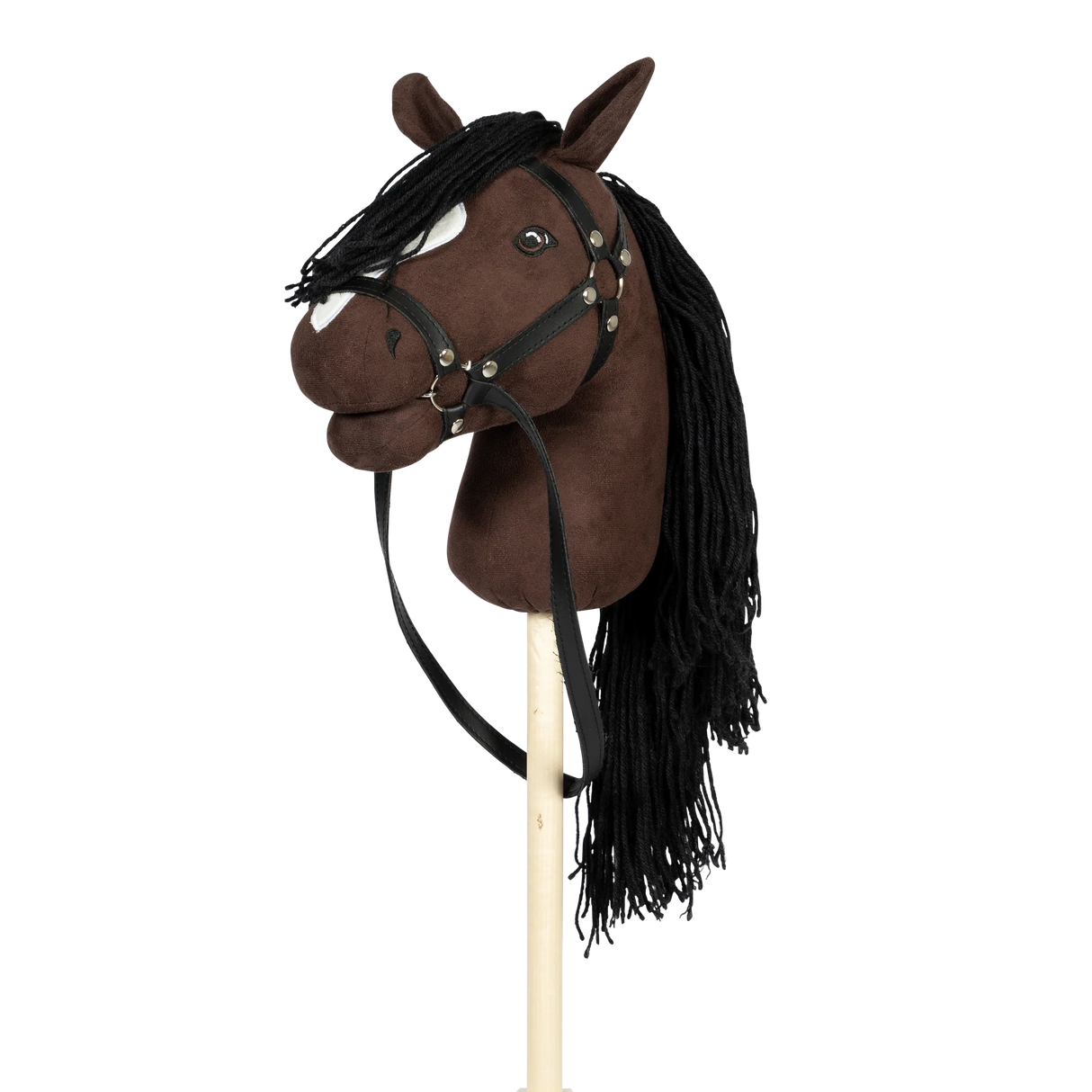ByAstrup Hobby Horse Bundle - Pferd, Satteldecke, Fliegenhaube & Hindernis