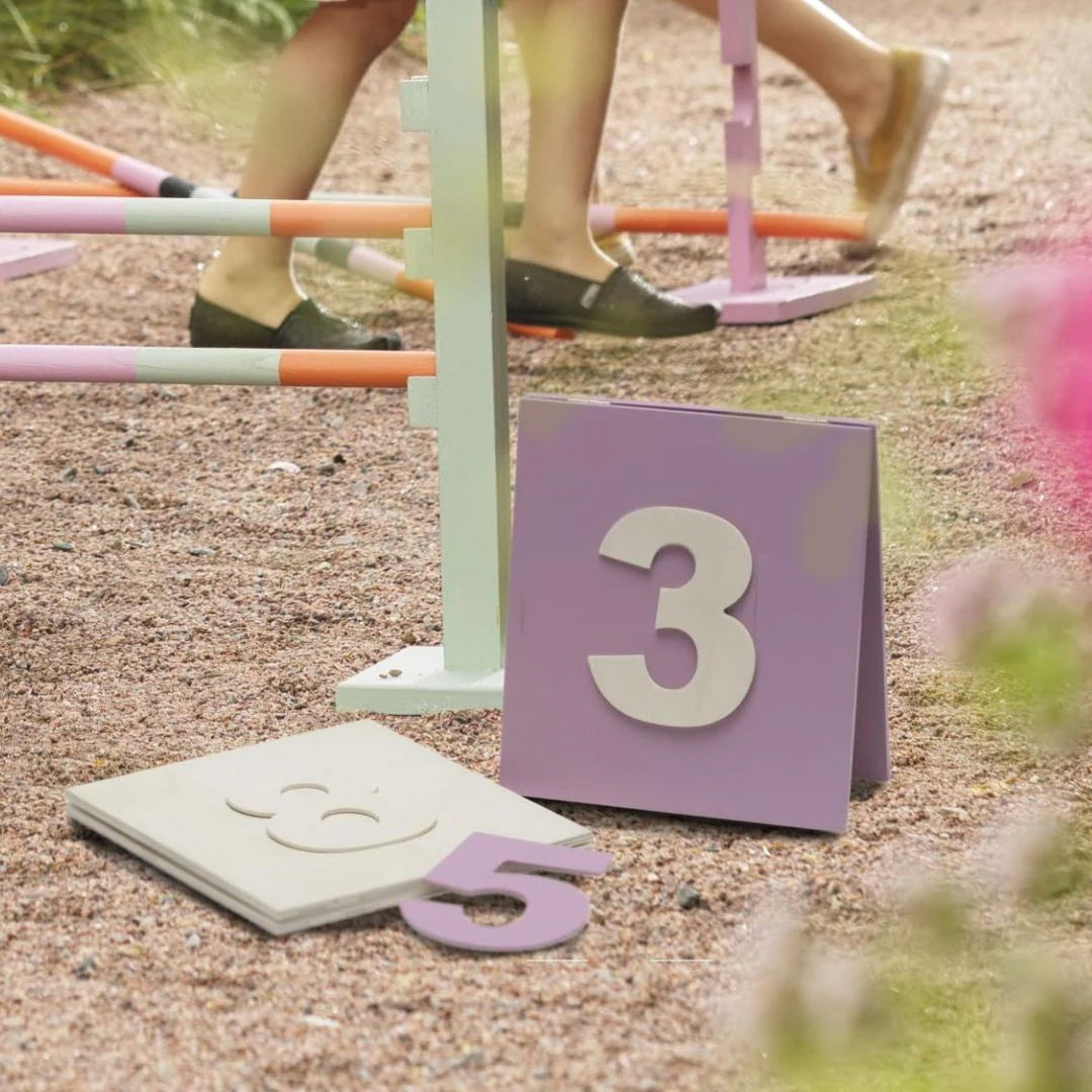 Panduro Hobby Horse Zahlen & Buchstaben für Dressur und Springen