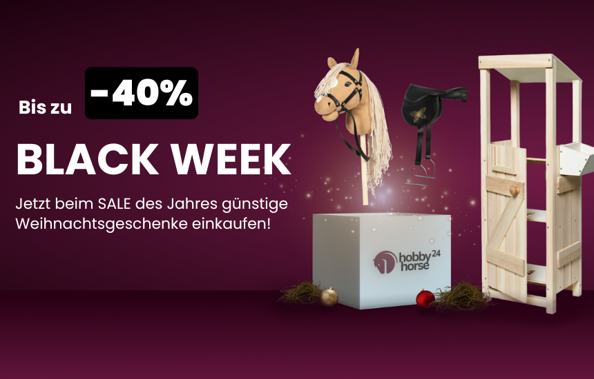 BLACK WEEK: Hobby Horse Angebote bis zu -40%