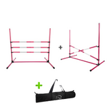 HKM Hobby Horse Sprung-Set Rosa