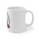 Hobby Horse Tasse Team Apfelschimmel, Seitenansicht mit Henkel rechts