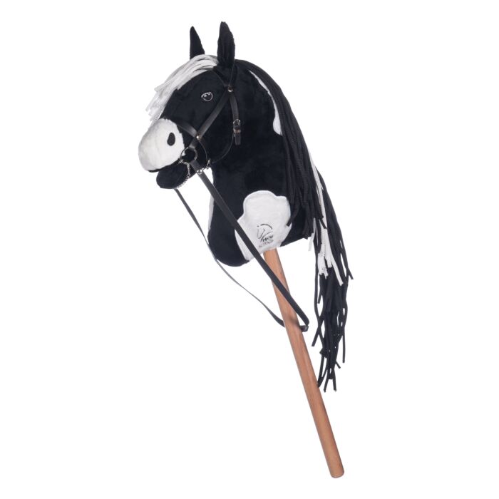 HKM Hobby Horse Schwarz-Weiß Detail 1