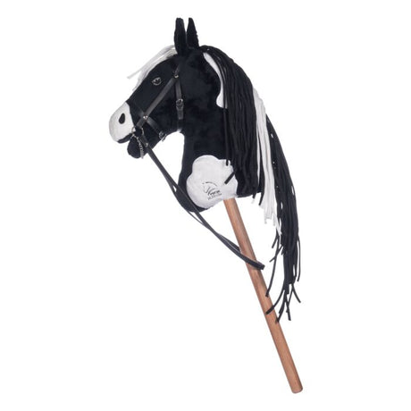 HKM Hobby Horse Schwarz-Weiß