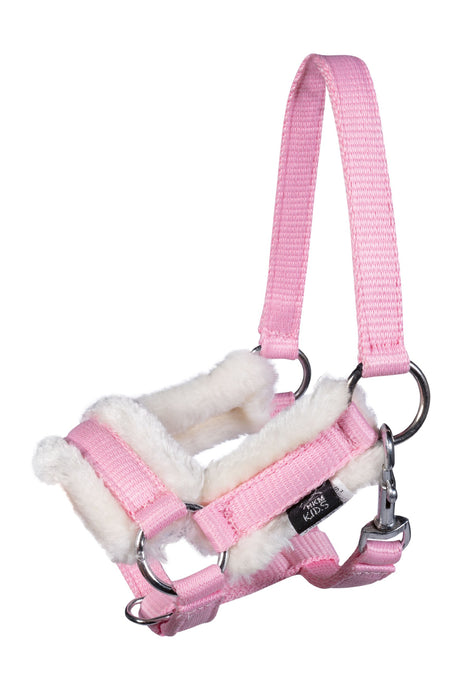HKM Hobby Horse Halfter und Strick Rosa