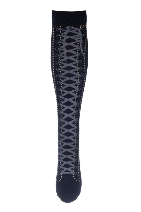 HKM Hobby Horse Reitsocken Schwarz