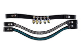 HKM Hobby Horse Stirnbänder Blau Silber