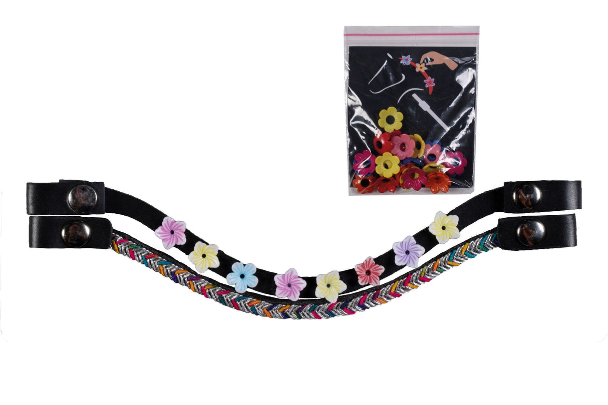 HKM Hobby Horse Stirnbänder Flower