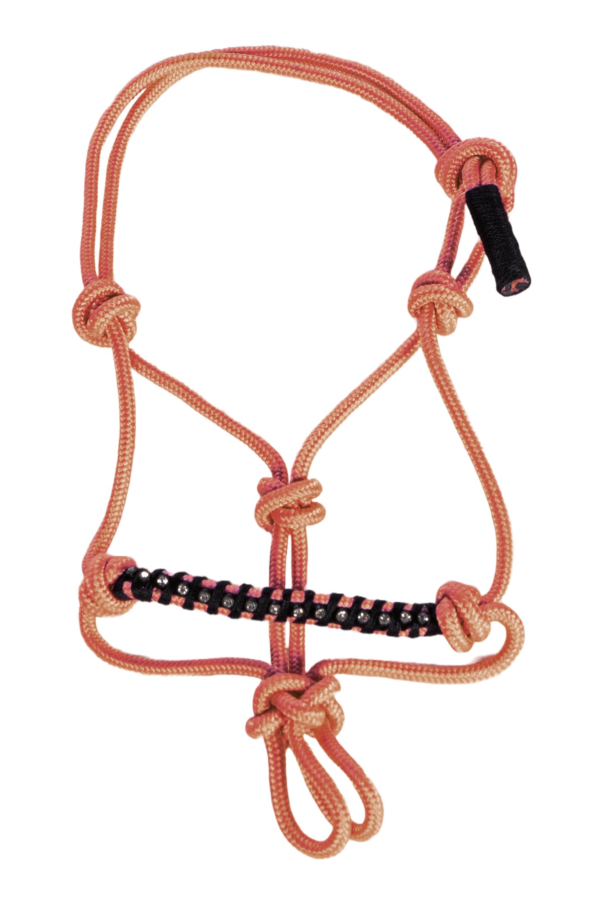 HKM Hobby Horse Knotenhalfter Orange