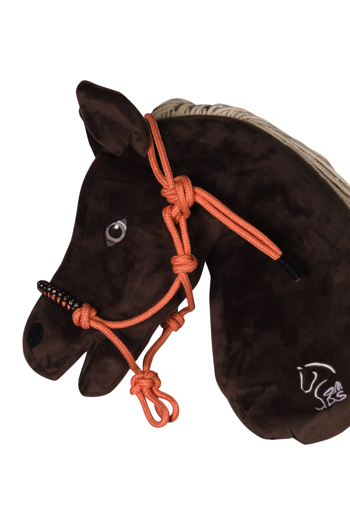 HKM Hobby Horse Knotenhalfter Orange am Hobby Horse