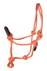 HKM Hobby Horse Knotenhalfter Orange Seitenansicht