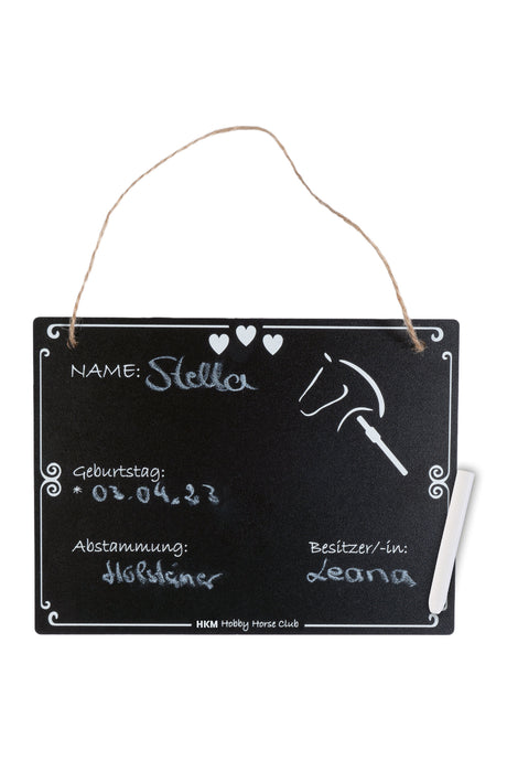 HKM Hobby Horse Stallschild