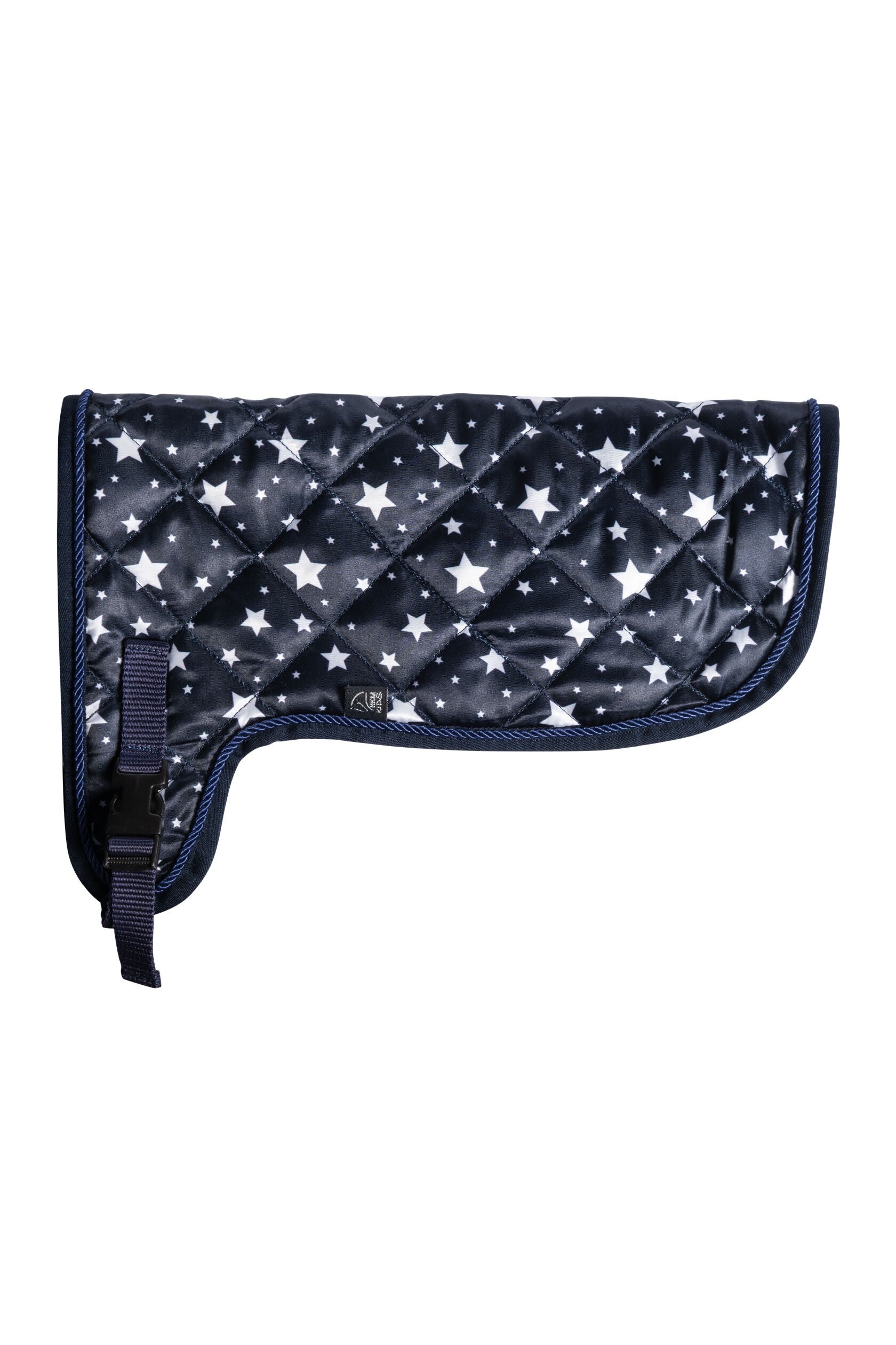 HKM Hobby Horse Decke Navy mit Sternenmuster