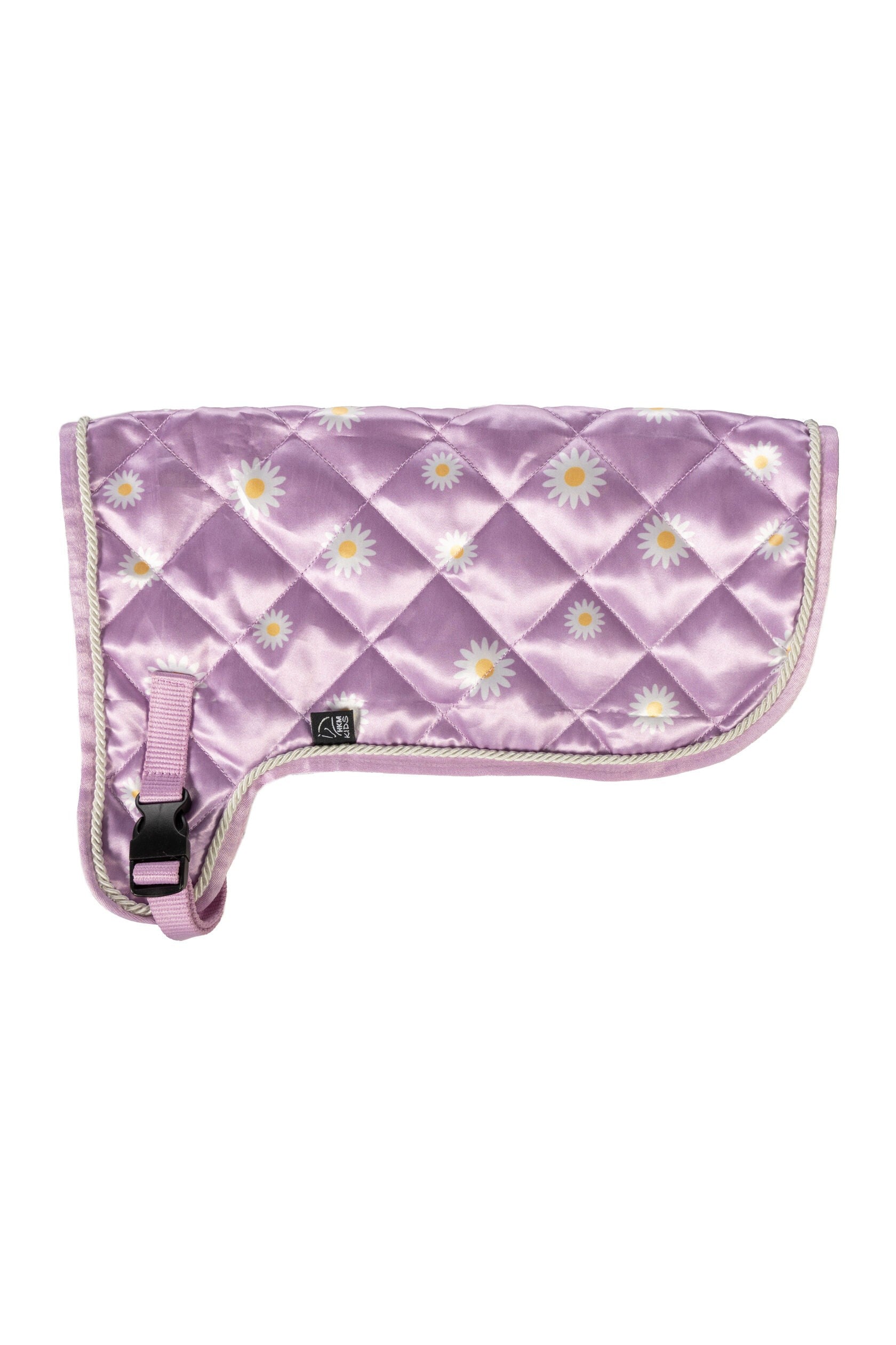 HKM Hobby Horse Decke Violett mit Gänseblümchen