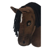 HKM Hobby Horse Braun Dressur "Avalon"