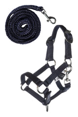 HKM Halfter und Strick Dunkelblau - Hobby Horsing Basic