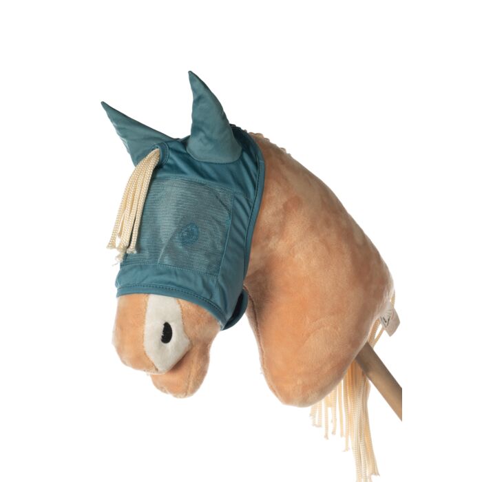Fliegenschutzmaske Türkis - HKM Hobby Horsing