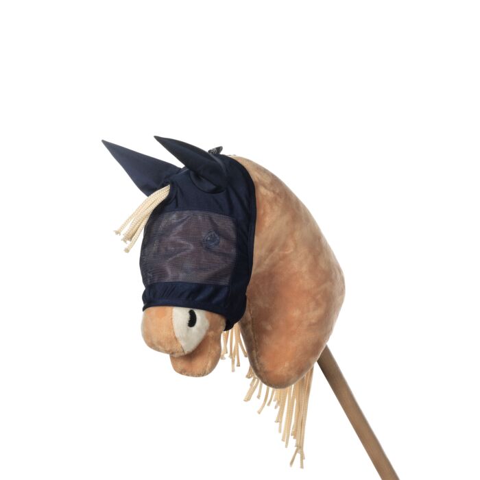 Fliegenschutzmaske Dunkelblau - HKM Hobby Horsing