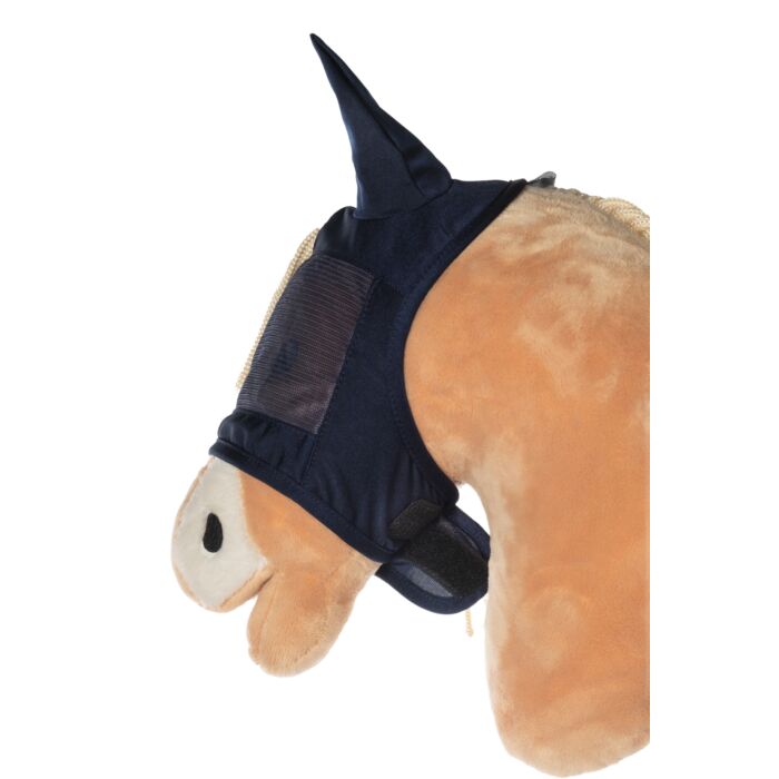 Fliegenschutzmaske Dunkelblau - HKM Hobby Horsing